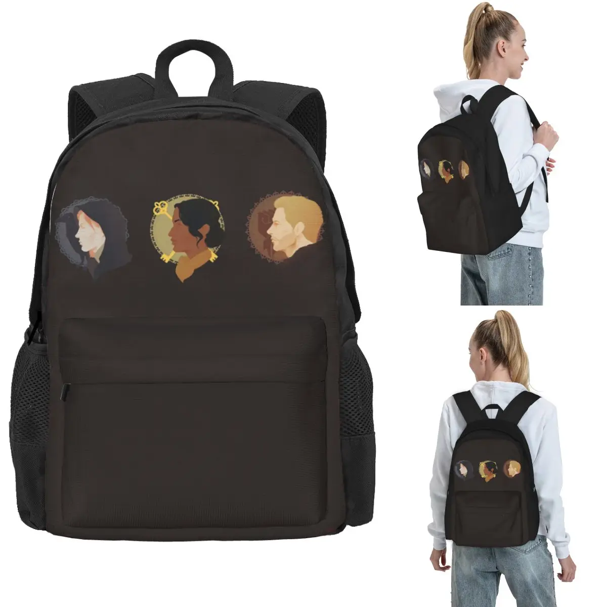 Sac à dos Inquisition Advisors Secrets, Connections, Forces, sac à dos de jour, sac à dos pour enfants, sac d'école, sacs à bandoulière pour hommes et femmes