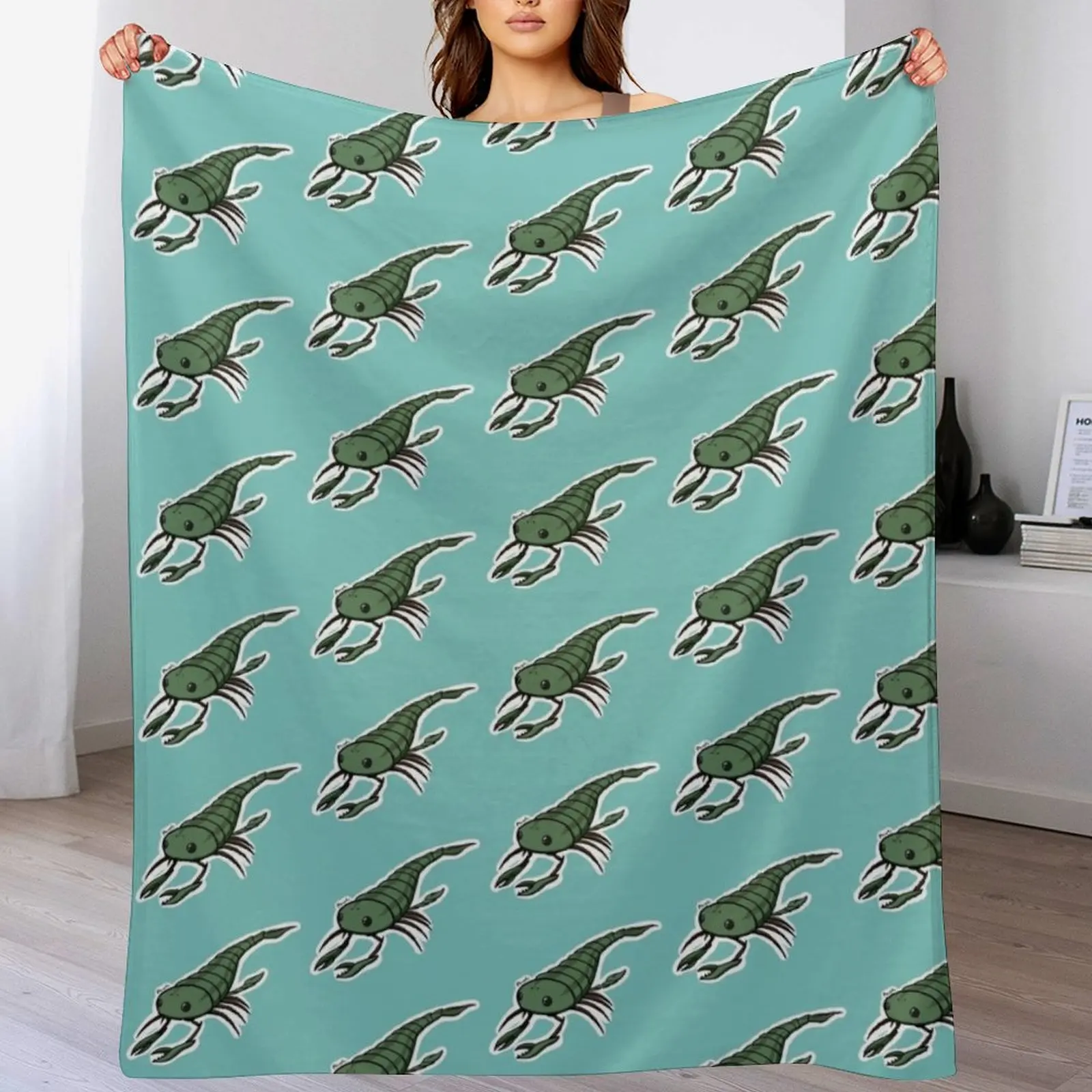 

Pterygotus Throw Blanket