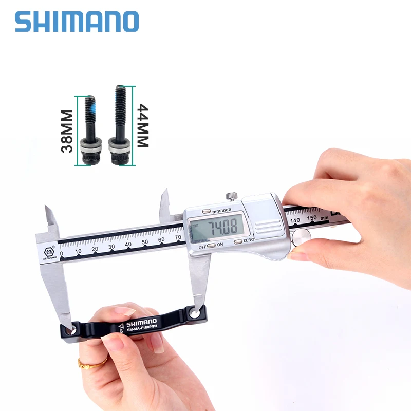 SHIMANO Road Bike Brake Disc Adapter PM A 180mm 203mm Brake Rotor Post Mount Converter Ultralight Bicycle Parts