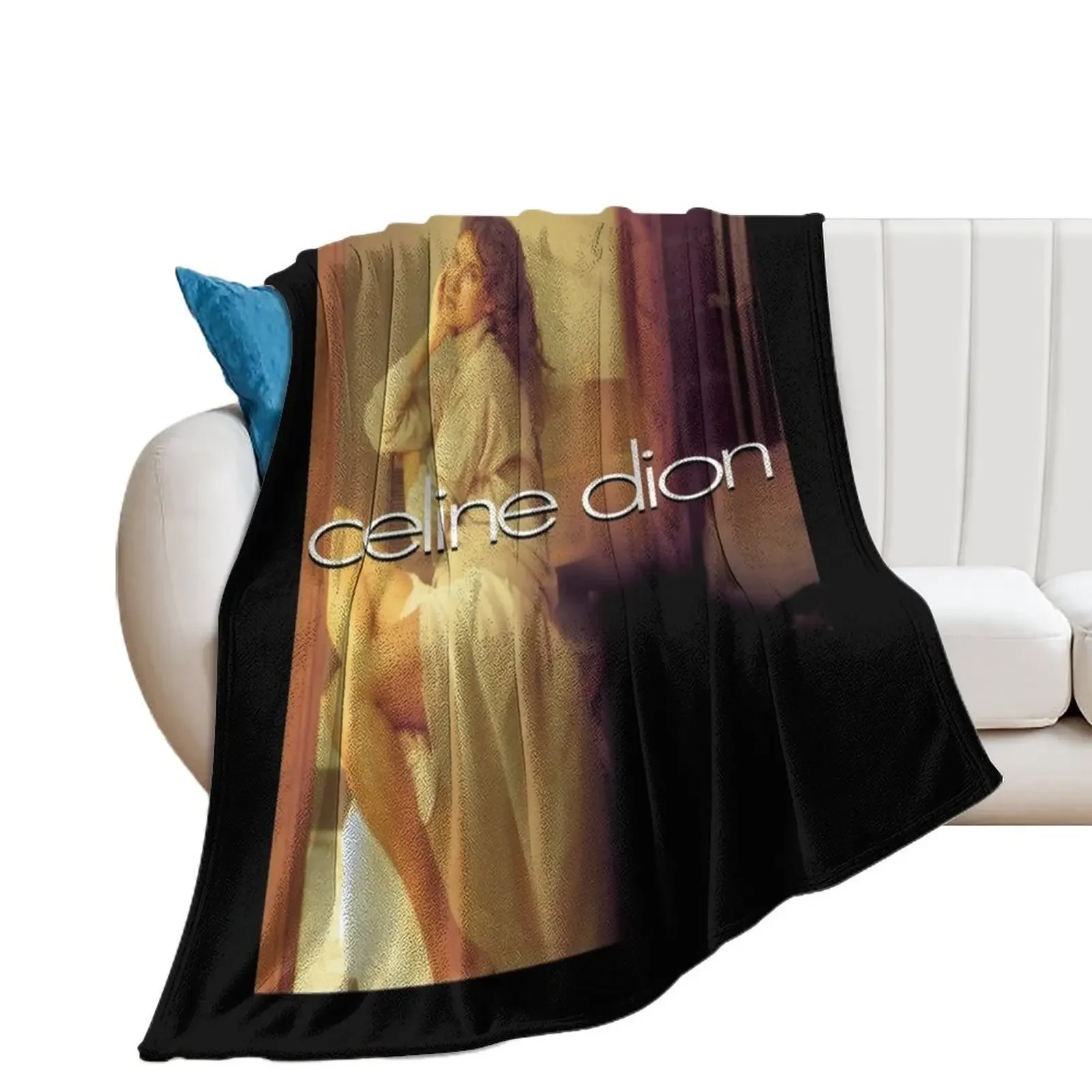 Cline dion COVER Throw Blanket Giant Sofa Shaggy Bed covers Blankets