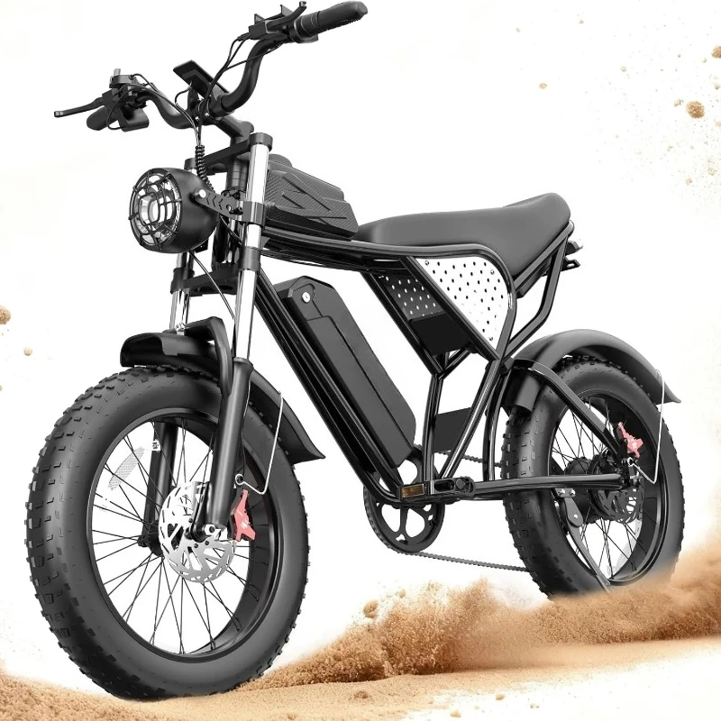 

Electric Bike for Adults: 1000W-1500W High Power Dual Motor for Powerful Hill Climbing,UL2849 Certified 20" Fat Tires,Customized