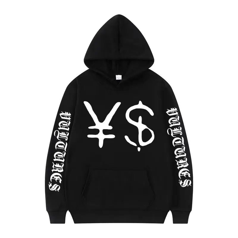 Kanye West “YE” X Ty Dolla Sign Vultures Hoodie Men Women Harajuku 2023 New Graphic Hooded Vintage Fashion Sweatshirt Streetwear