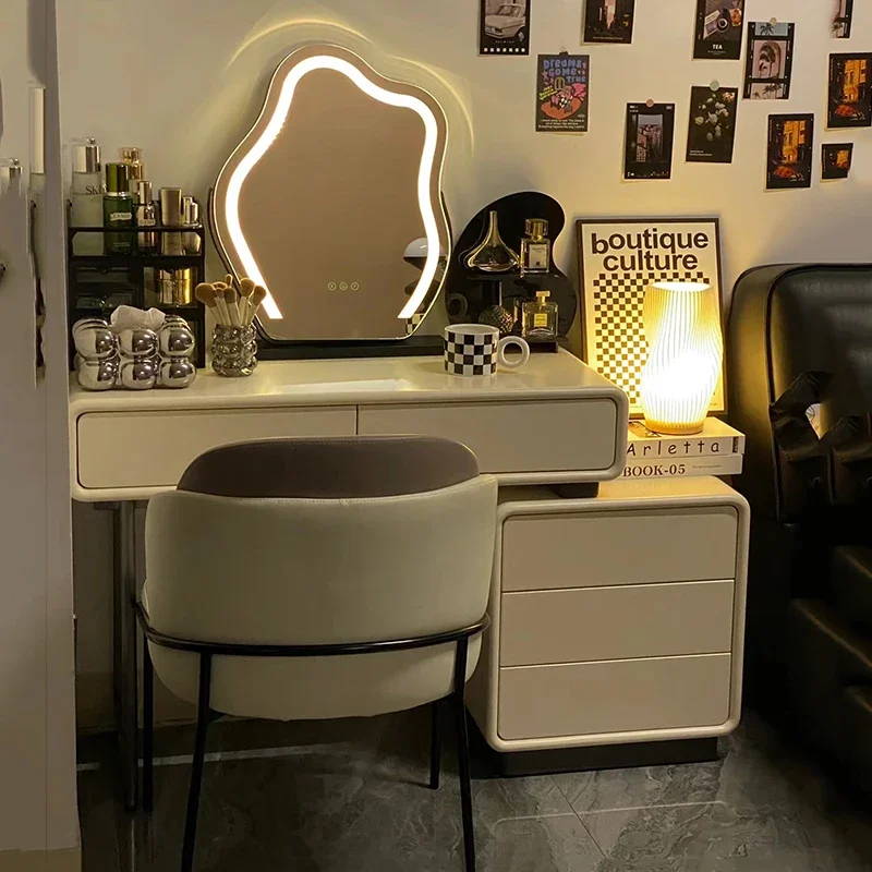 

Modern Luxury Dressing Table Makeup Simple High End Dressing Table Makeup Cabinet Penteadeira Para Quarto Home Furniture