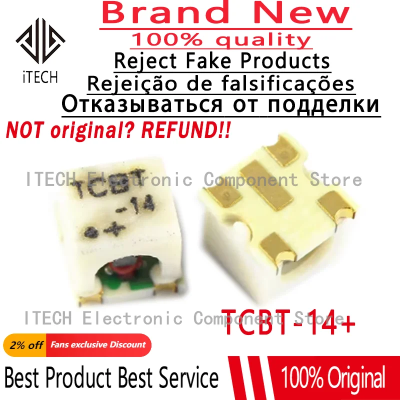 

5pcs/lot Original TCBT-14+ TCBT-14 TCBT Bias Device IC 100% New and Genuine