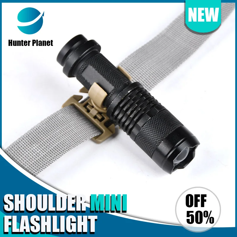 WADSN Fast Helmet Flashlight Base Strap Tactical Shoulder Military Cushion Mesh Protect Hiking Backpack sports riding Accessorie