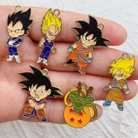 10pcs Cartoon Enamel Charms Classic Characters Charm For Jewelry Making Earring Pendant Bracelet Necklace Accessorys