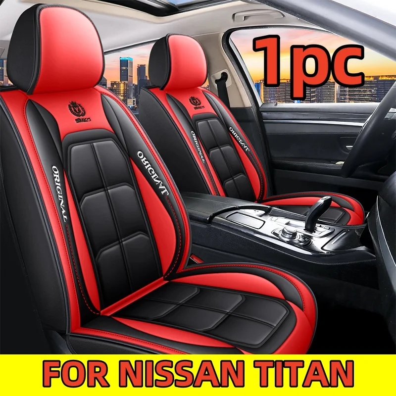 

FOR NISSAN TITAN Car seat cover high quality PU leather waterproof wear-resistant soft full wrap muscle seat cover 1PC