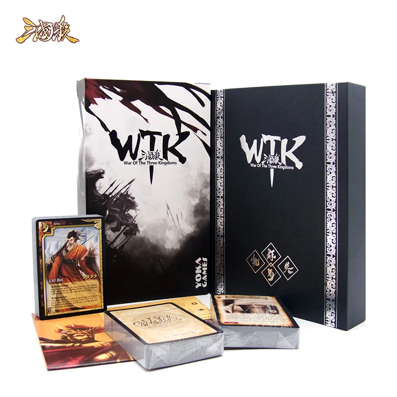 War Of The Three Kingdoms Standard Edition / National War Edition supports English and German casual party table game cards