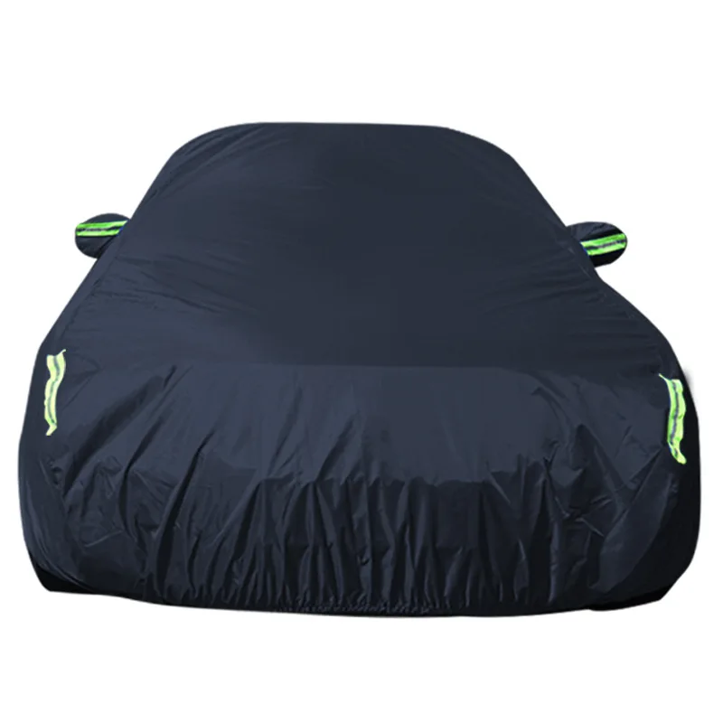 Breathable Black Indoor Car Cover Stretch Dust-Proof Protection Full Car Cover for Underground Garage, Car Show