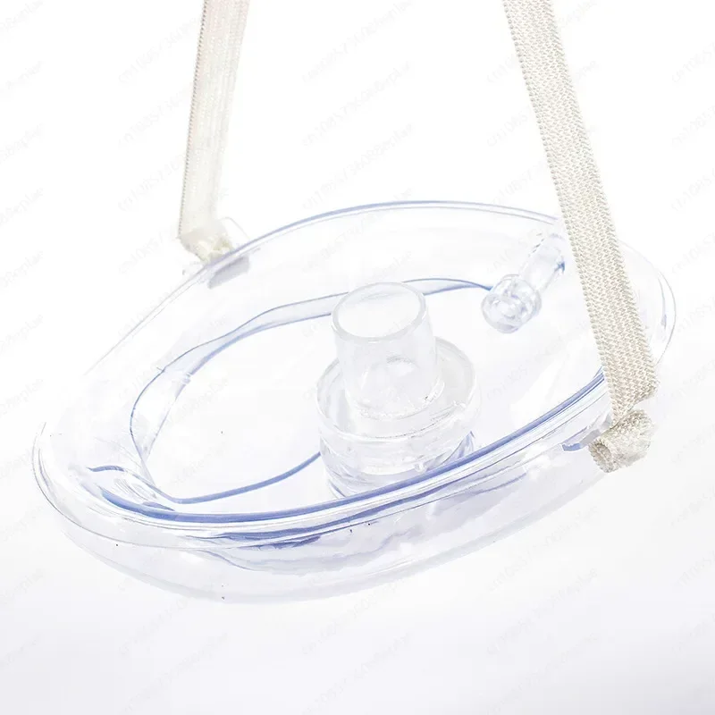 100pcs First aid CPR breathing face mask with one-way valve cpr mask, PE+PVC