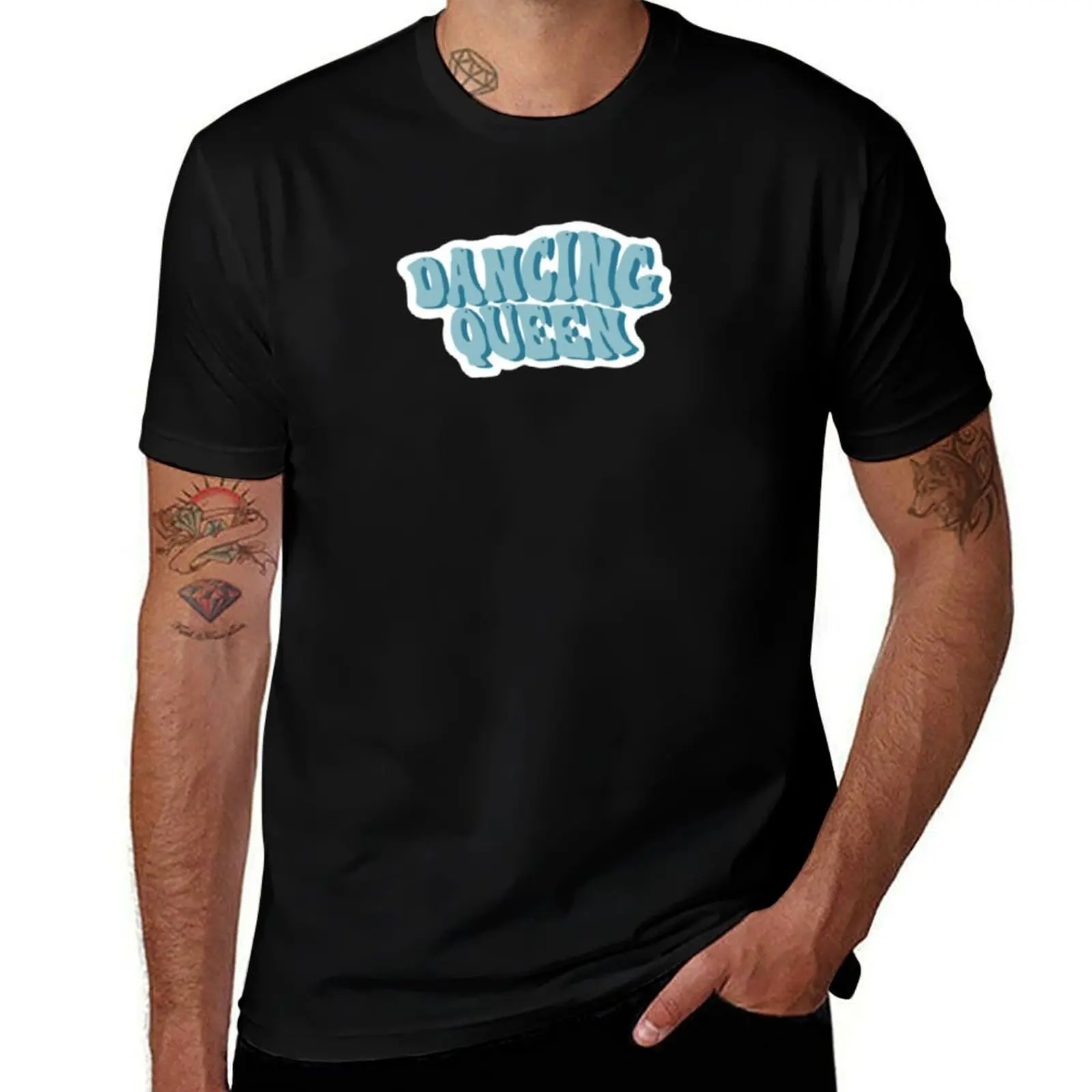 [mamma mia!] dancing queen T-Shirt Plus Size Gym Sports T-Shirt