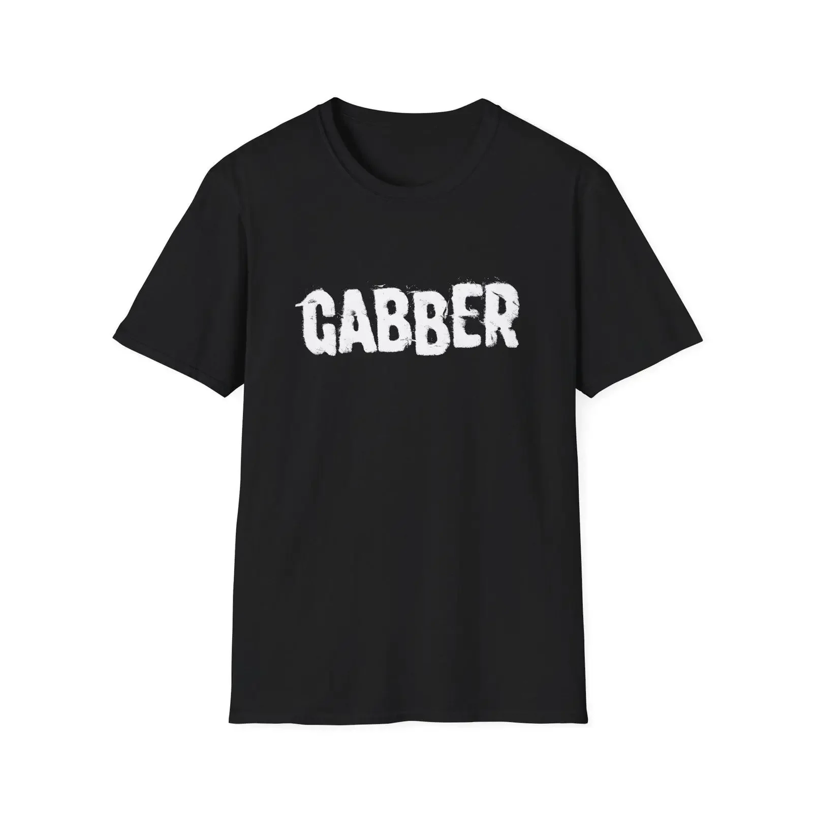 Gabber T Shirt Hardcore Terror Corps  vintage Washed Versatile homme designer clothes Soft Comfortable Stretched Casual