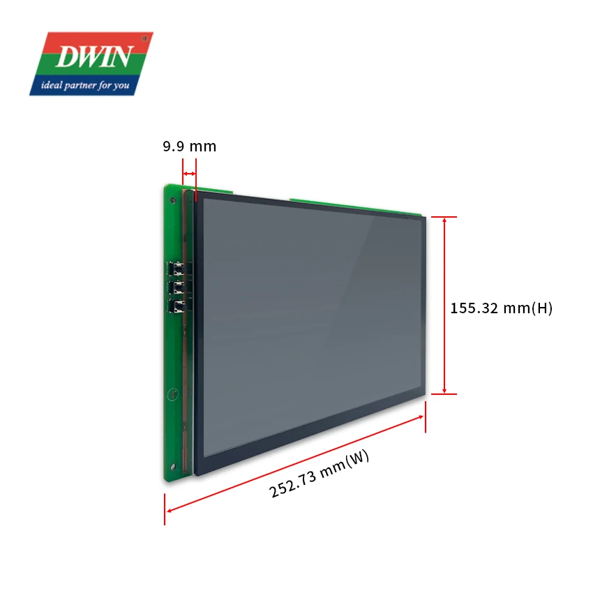 Dwin-Écran tactile LCD Android rigoureux, 10.1 pouces, 1280x800, puzzles, système d'exploitation intelligent