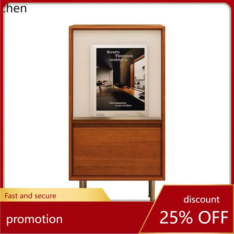 

YFY Solid Wood Four-Drawer Cabinet Vintage Home Bedroom Storage Cabinet