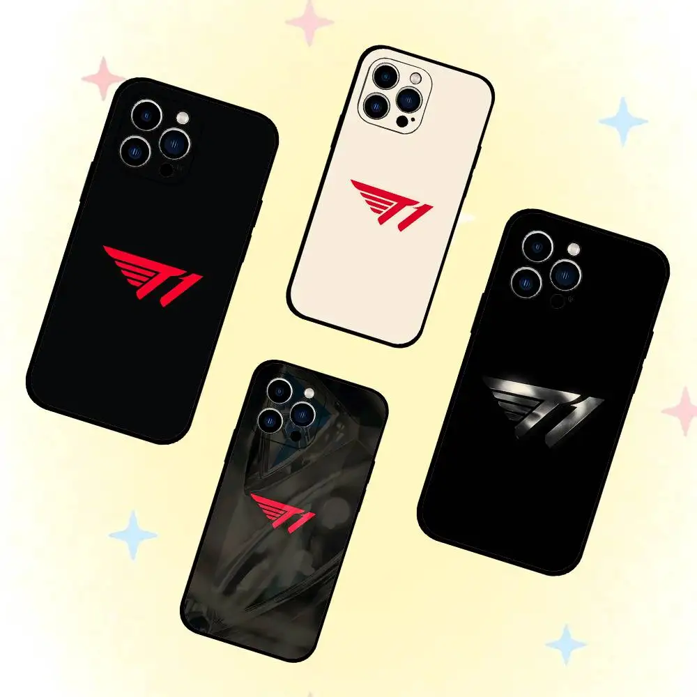 

T-T1 Cool SKT Phone Case Phone Case For IPhone 17 16 15 14 13 12 11 X XR XS Plus Pro Max Mini Soft Black Cover