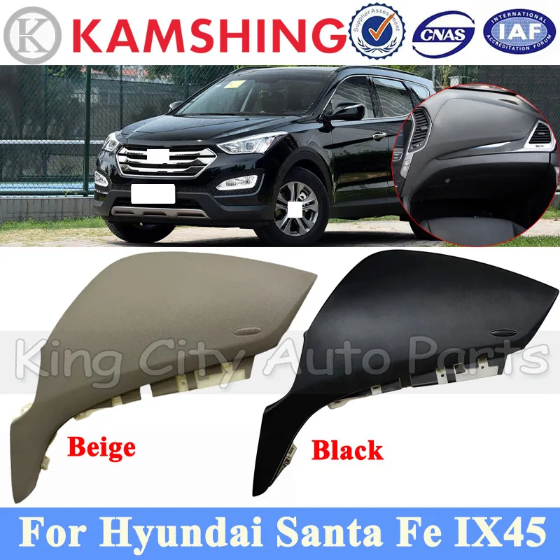 CAPQX Glove Box Panel Cover Dashboard Cover For Hyundai Santafe Santa Fe IX45 2013-2017 Passenger Dashboard Cover Trim Panel