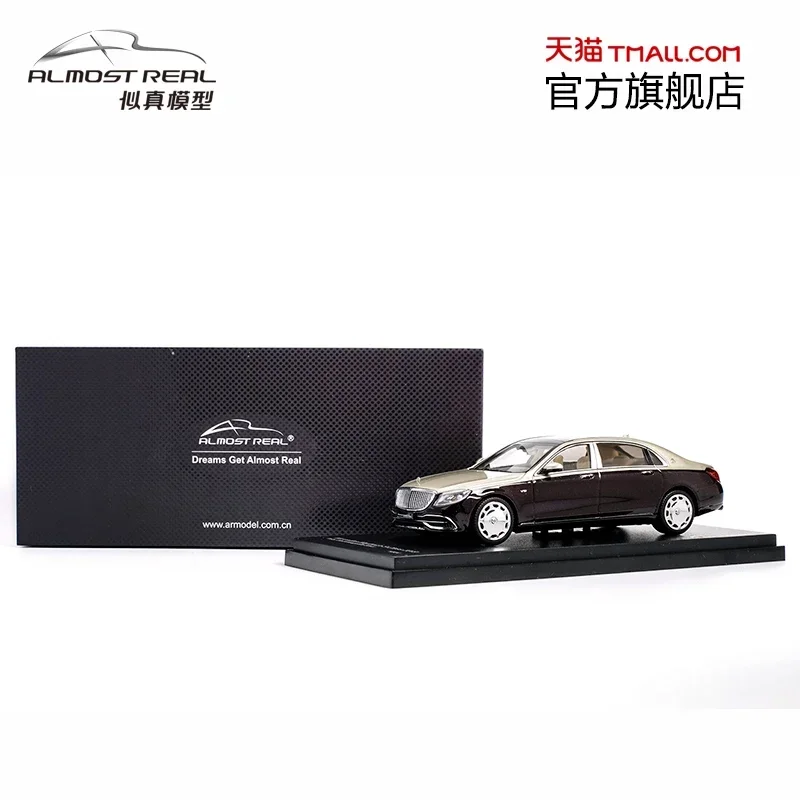 1:43 Mercedes-Benz Maybach S650 alloy simulation model, children\'s collection of decorative toys, holiday gifts for children.