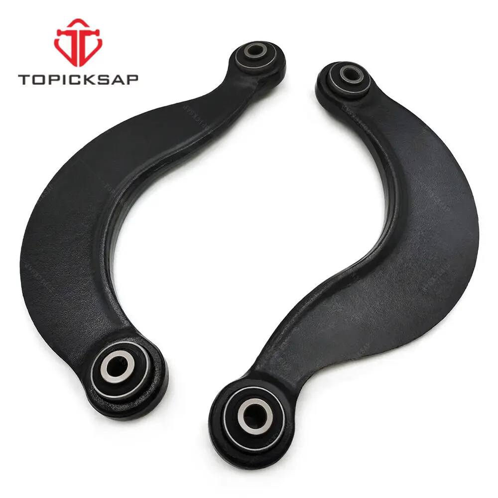 TOPICKSAP Rear Upper Lower Control Arm Set Suspension Kits 6pcs for Ford Focus 2000 2001 2002 2003 2004 2005 2006 2007 - 2011