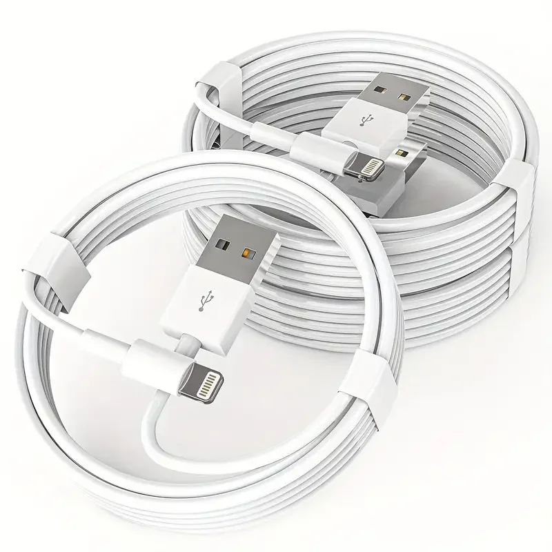 Certyfikowany MFi 1 szt. / 3 szt. Kabel USB A do Lightning do ładowania z TPE, kompatybilny z ładowarkami iPhone, do iPhone 14 13 12 11 Pro Max