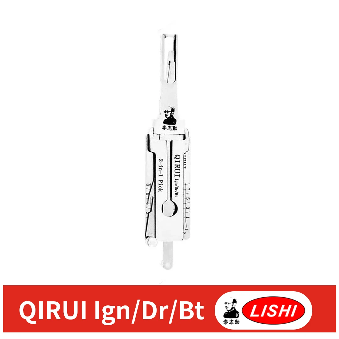 

lishi 2 in 1 tool QIRUI Ign/Dr/Bt