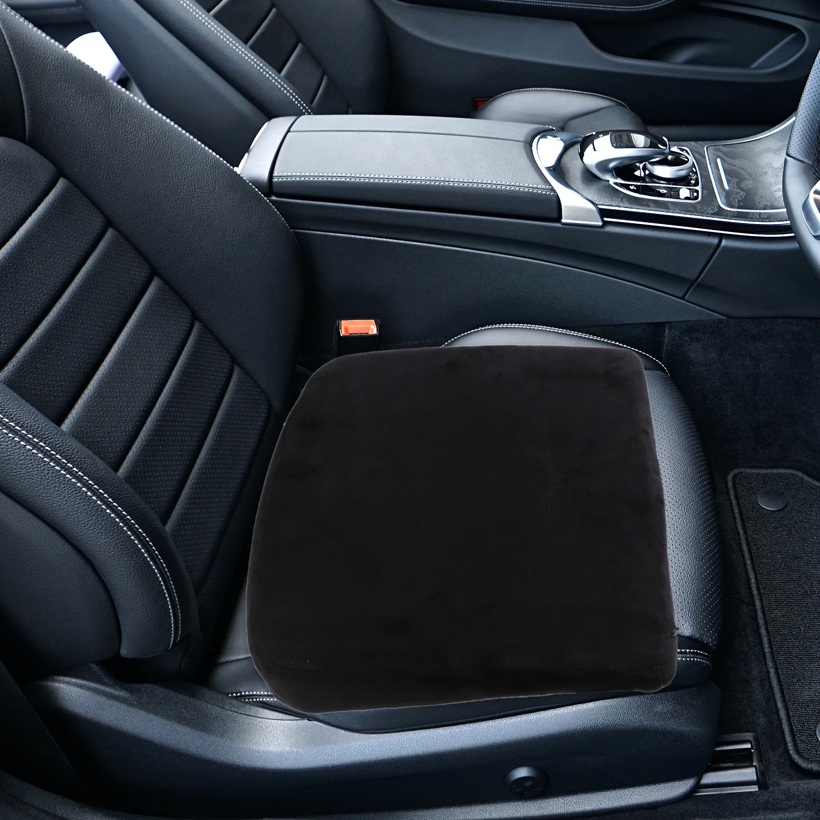 

Car Seat Cushions for Men and Women Wedge Design Comfortable Safe Driving Enhanced Posture Sleek Modern Look Auto Seat Cushion