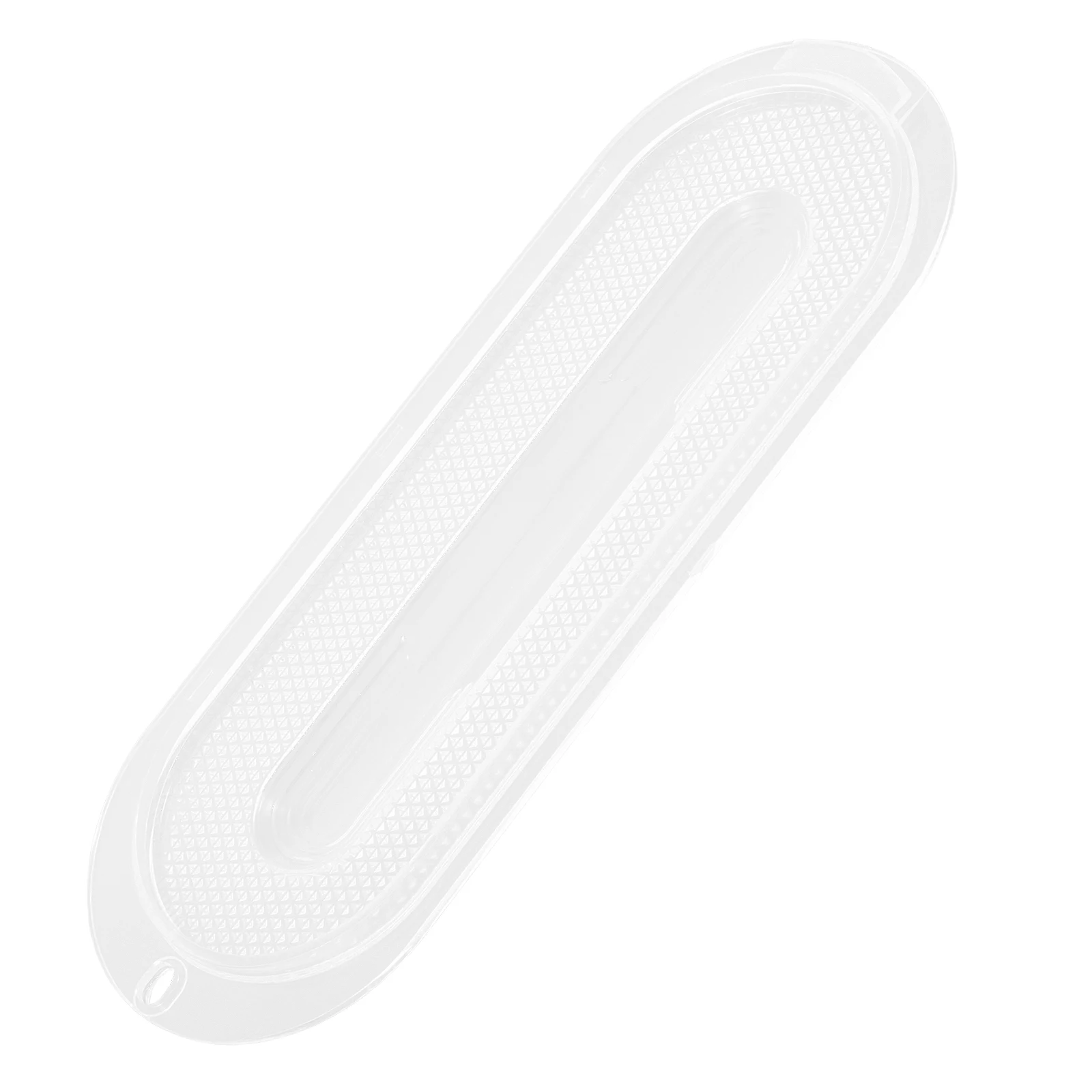 

Oval Lamp Shade Cover for Range Hood Accessories Clear Plastic LED Light Bulbs Protector Cooker Lens Kitchen Lighting