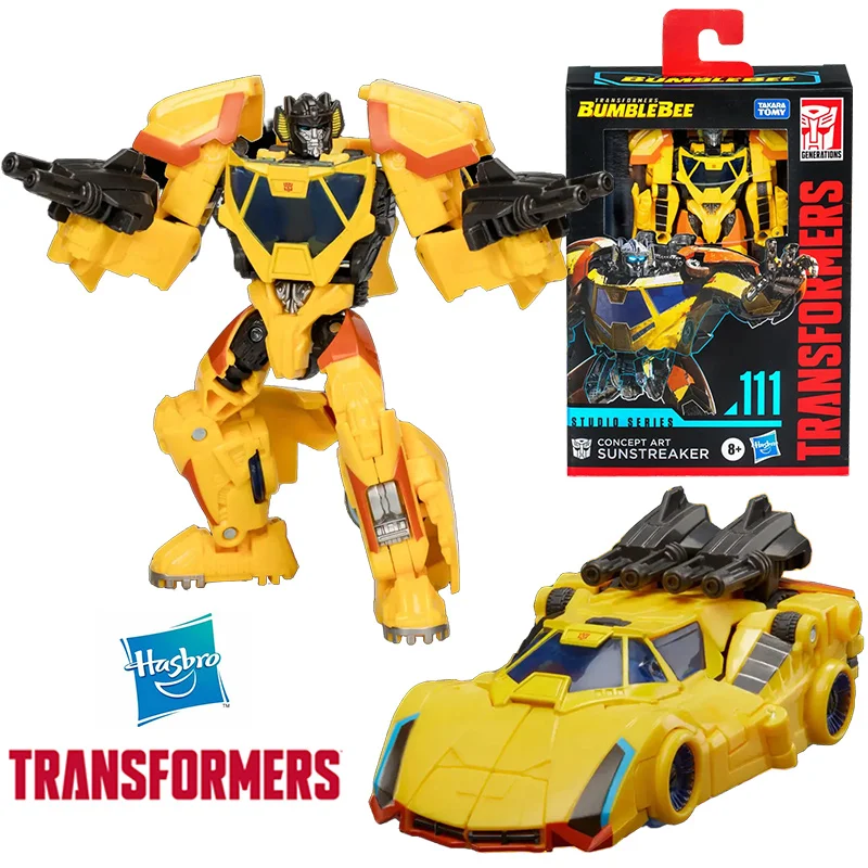 Hasbro Transformers Bumblebee SS111 Concept Art Sunstreaker 12Cm Deluxe Class Original Action Figure Model Toy Gift Collection