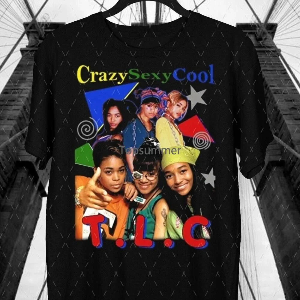 Tlc T-Shirt Crazy Sezy Cool Hip Hop Vintage Rap Tee Men' S Women Unisex Tees 039