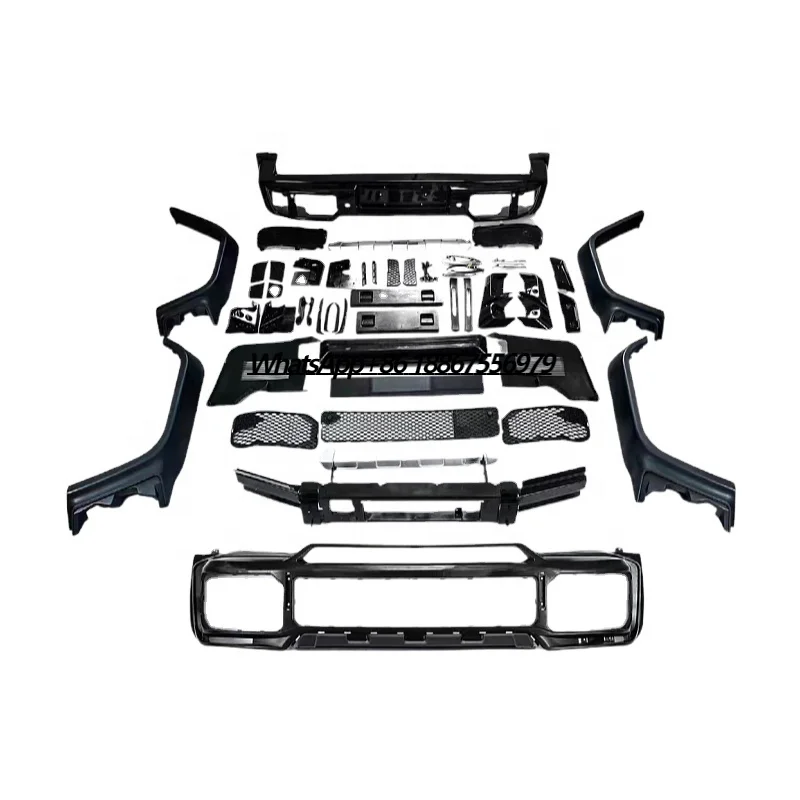 popular products 2021 bumper car body kit for mercedes G-class w463 G63 G65 upgrade to w463A/w464 for barbus type