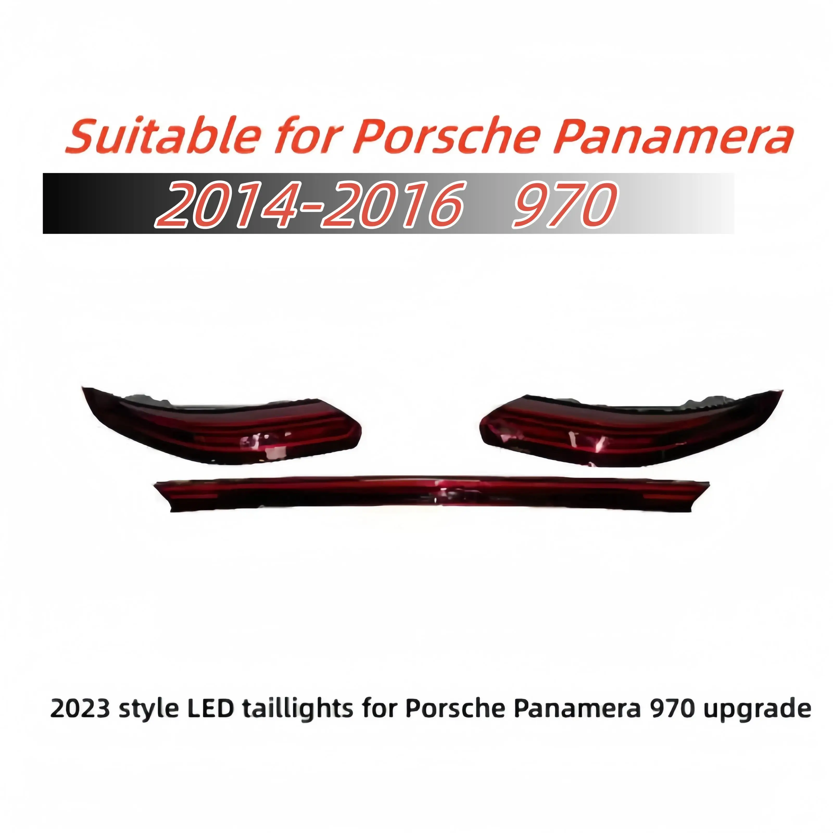 Fanali posteriori per Porsche Panamera 2014-2016 970 aggiornamento 971 nuovo stile LED