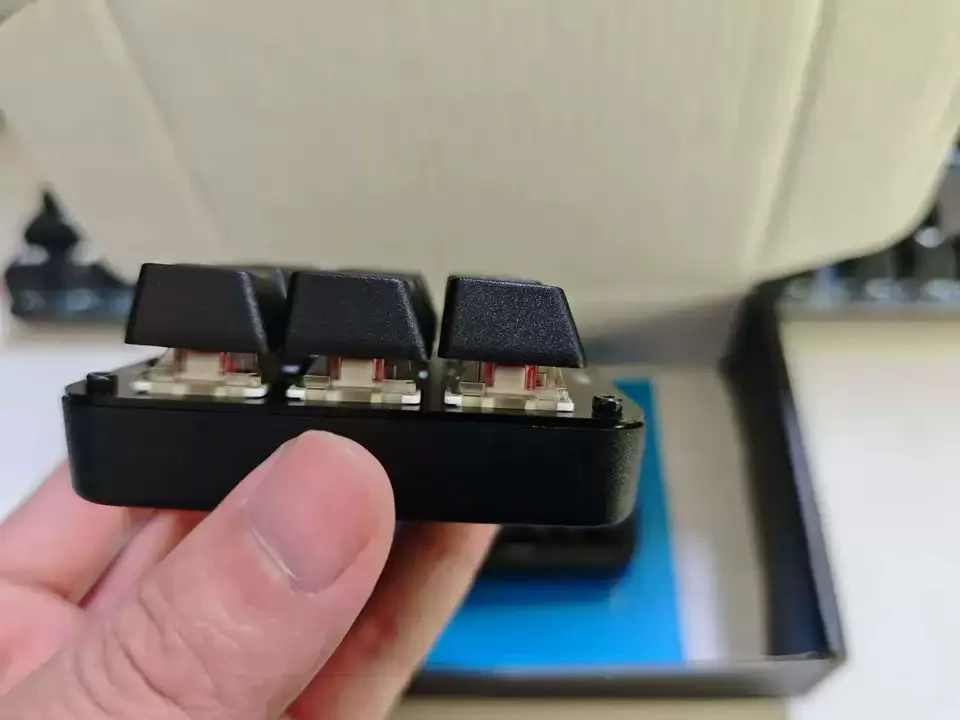 For Custom 9 Keys Bluetooth Mechanical Keypad Programmable Macro Shortcut Pad For Office Gaming Operation
