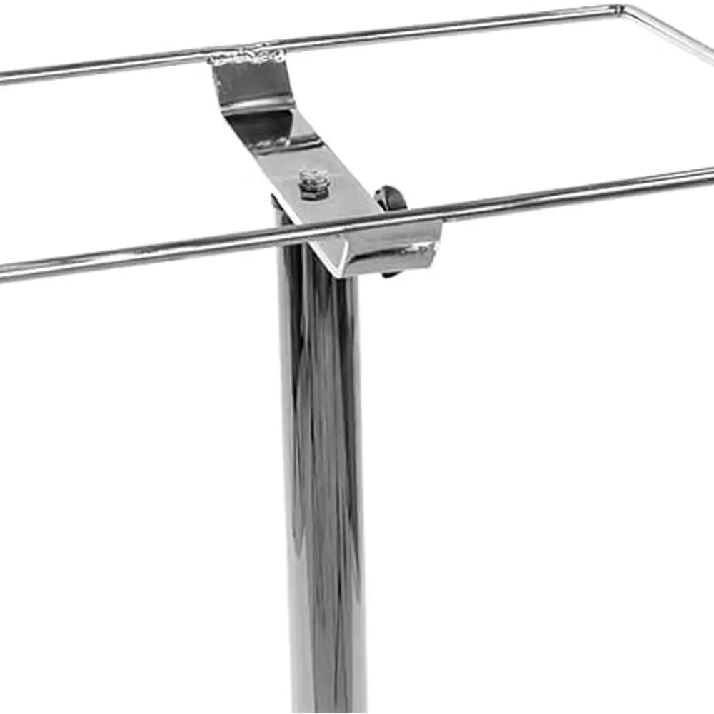 عربة صالون متنقلة من الفولاذ المقاوم للصدأ مع عجلات