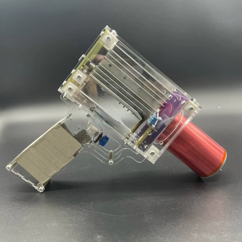 Tesla Spule Künstliche Blitz 10/13cm Elektrische Arc Wissenschaftliche Experiment Spielzeug Hohe Spannung Generator Spaß Arc Tragbare Hand-gehalten
