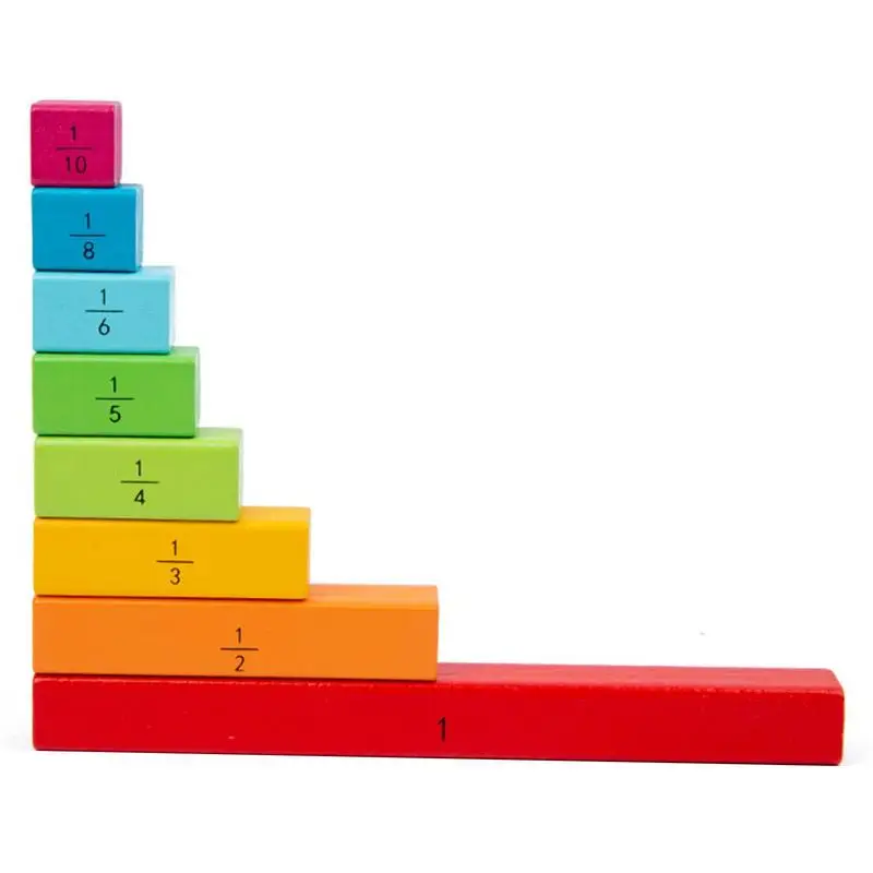 Nummer Learning Sticks Wiskunde Leren & Equivalentie Sticks Montessori Kleurrijk Educatief Hulpmiddel Wiskunde Staven Voor Kinderen Vroeg