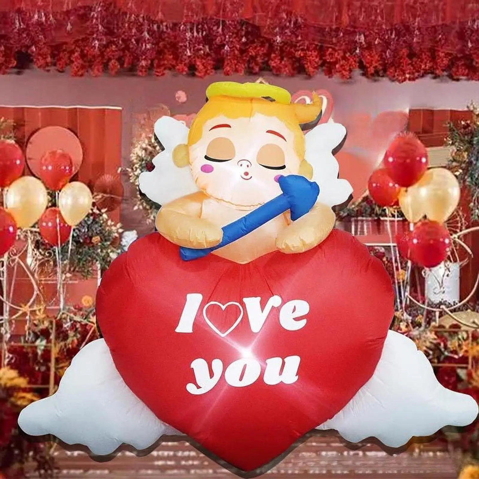 

Valentine Inflatables Outdoor Decorations Holiday Art Decor for Anniversary