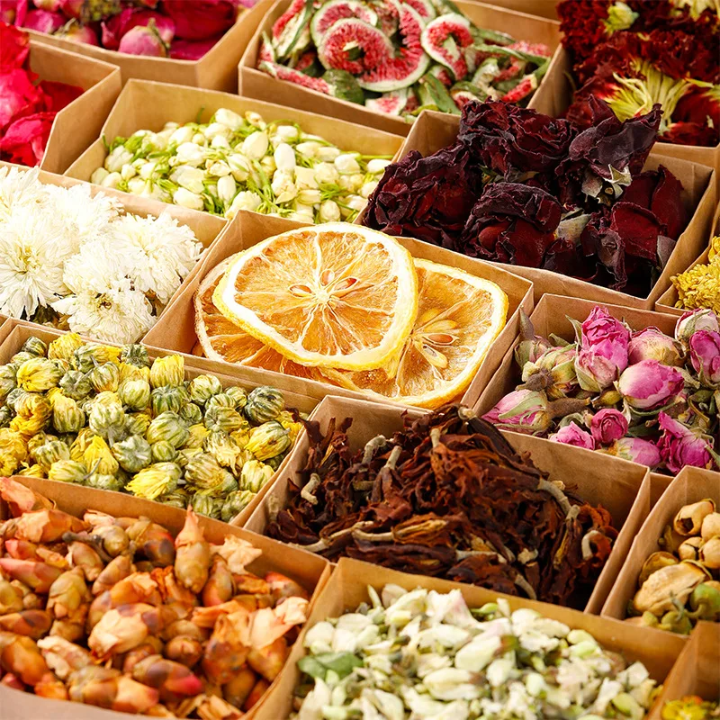 زهرة جافة طبيعية ممتازة لصنع الصابون والشموع بنفسك | الورد/الفراشة الأوركيد/البابونج/اللافندر/الياسمين | ديكور منزلي للزفاف #2