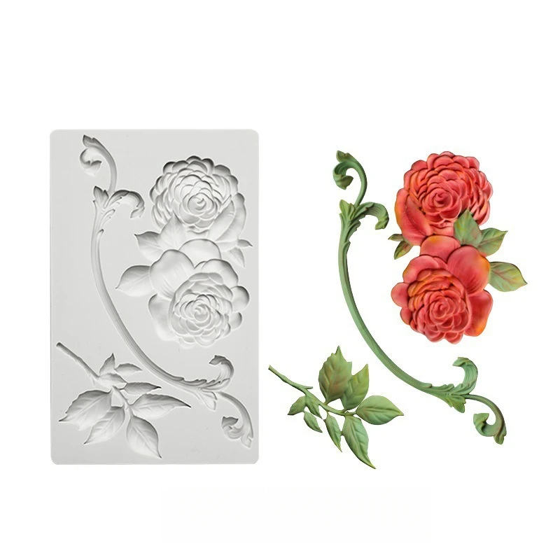 

Create with 3D Floral Fondant Molds: Sunflower, Lily, Lotus, and Rose Cake Decorations