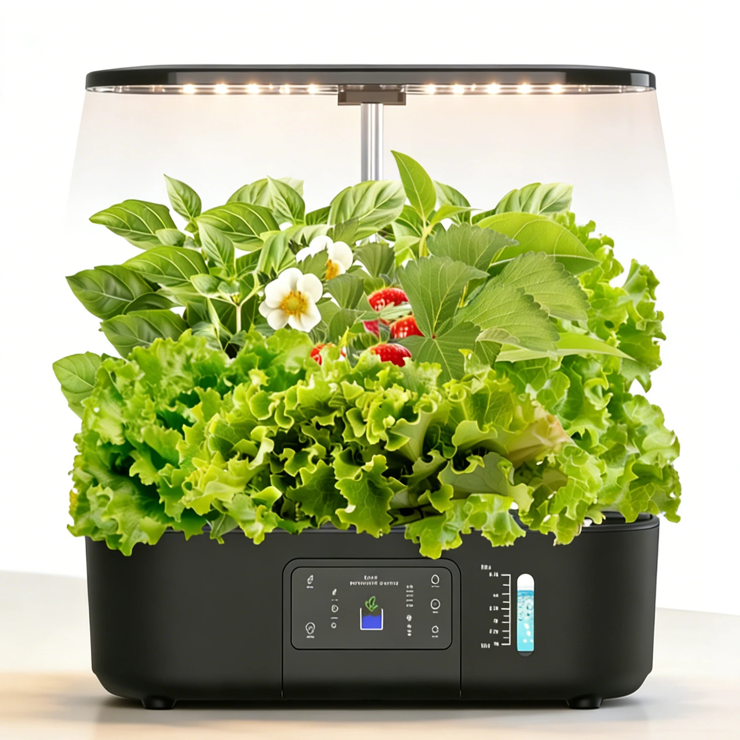 Hydroponics Growing System,BHTNYOO-13 Pods Indoor Herbs Garden Gardening Kit with Multi-Mode Adjustable Height LED Grow Lights