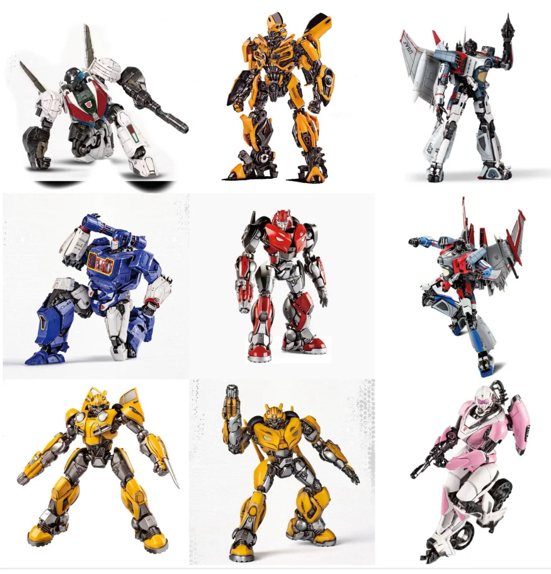 ในสต็อก Trumpeter TransformationToys Starscream Wasp Arcee Soundwave Bee OP กาวฟรีชุดประกอบอะนิเมะ Action Figures ของขวัญ