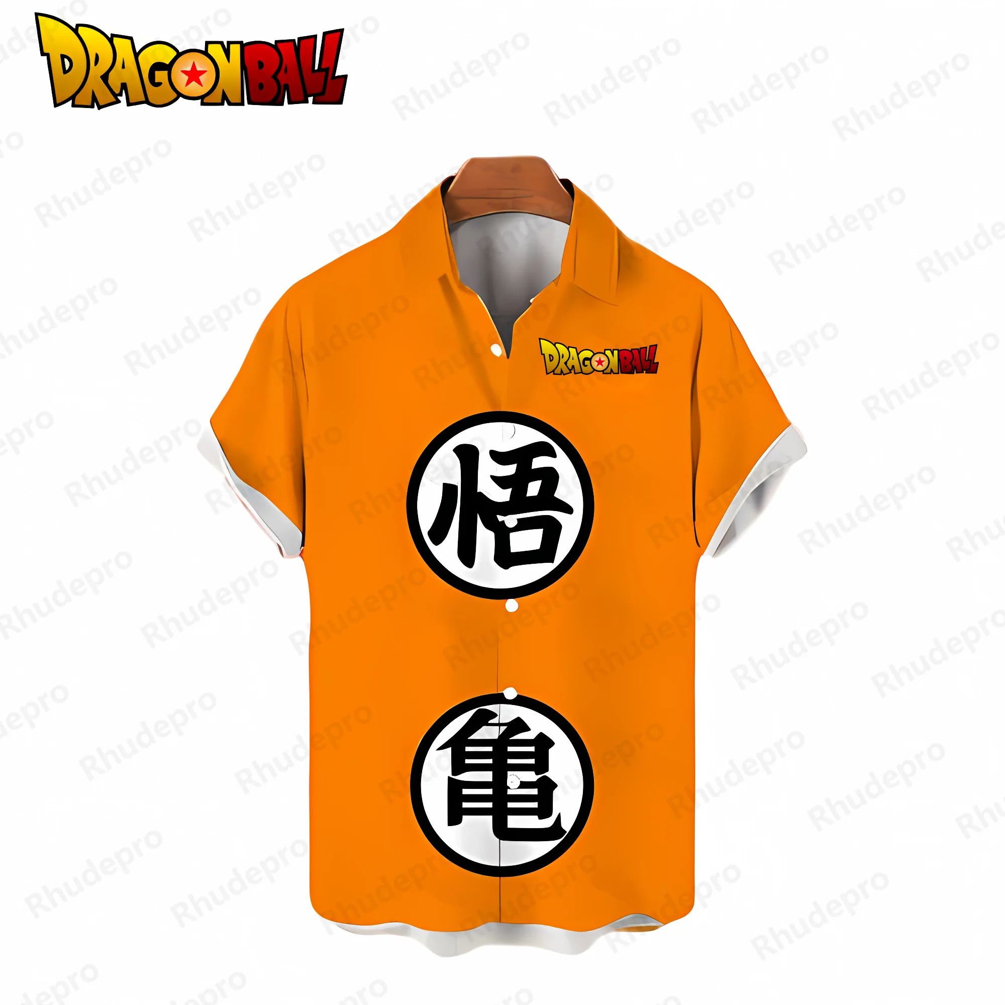 Dragon Ball Z męskie koszule Vegeta koszula hawajska męskie markowe ubrania Z krótkim rękawem moda Streetwear plażowa 2024 Goku Y2k