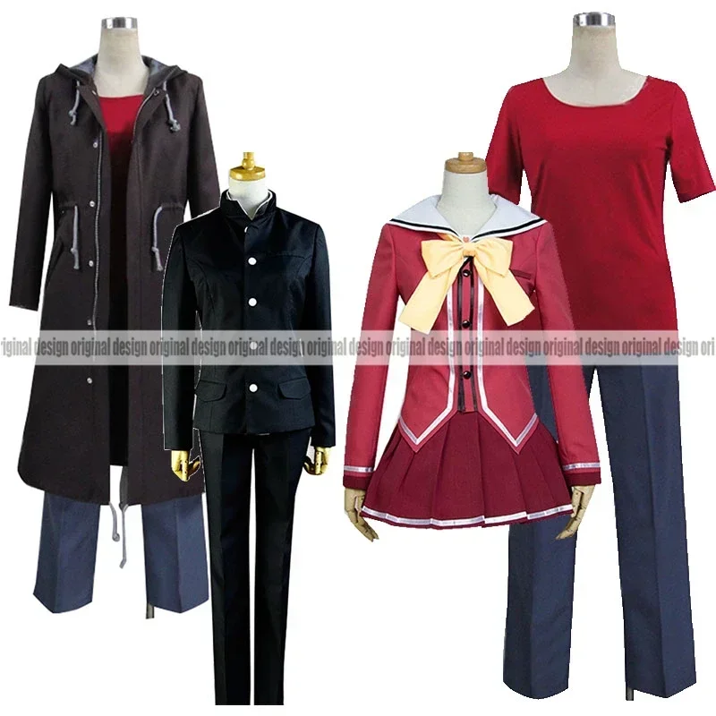 Disfraz de Cosplay de Anime Charlotte Yuu Otosaka Nao Tomori Misa Kurobane, personalizado aceptado