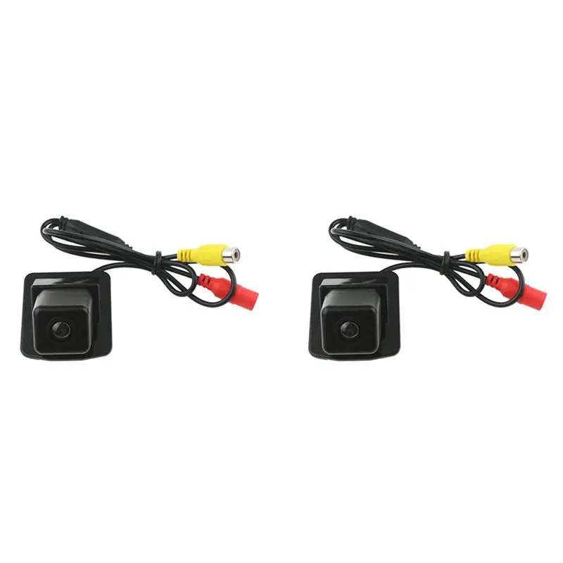 M49K-2X Backup Reverse Rear View Camera For Mercedes Benz W204 W212 W221 S Class Waterproof Night Vision HD Ccd 170 Degree
