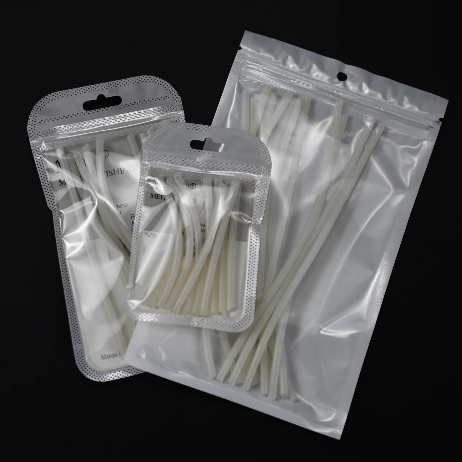 MNFT 7 سنتيمتر/12 سنتيمتر/16 سنتيمتر لينة مضيئة سيليكون أنبوب إغراء ليلة الصيد وخط الصيد تلاعب #4