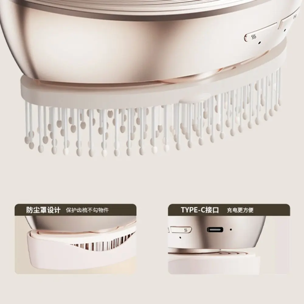 

Antistatic Electric Spray Massage Comb Vibration Function Atomized Liquid Hair Growth Massager Relieve Headaches Head Relaxation