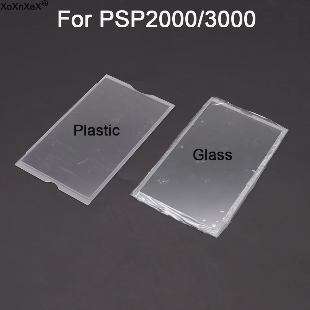 1PC Glas-Kunststoff-Linsen-Spiegelabdeckung für PSP2000 PSP 3000 Bildschirm-Linsenschutzabdeckung / Klar