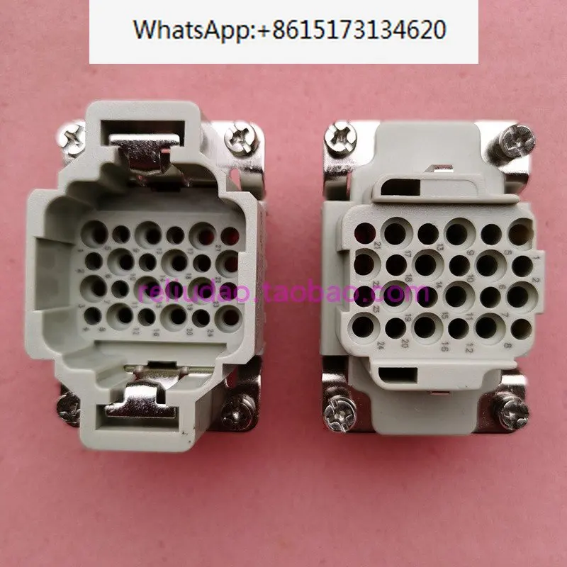 WAN connector HDD-024-MC male HDD-024-FC female 24 pin plug 10A250V new original