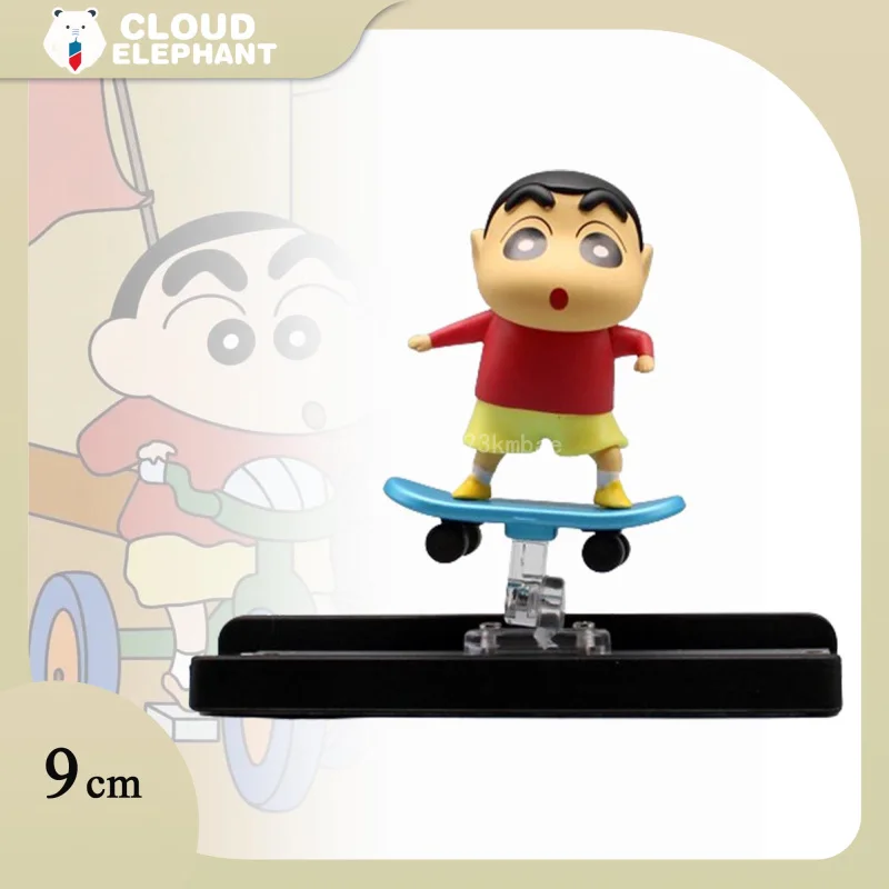 Crayon Shin-Chan Anime Figurine ShinChan Figures Desktop Action Figures Cars Ornaments Cartoon Cute Collection Kids Bithday Gift