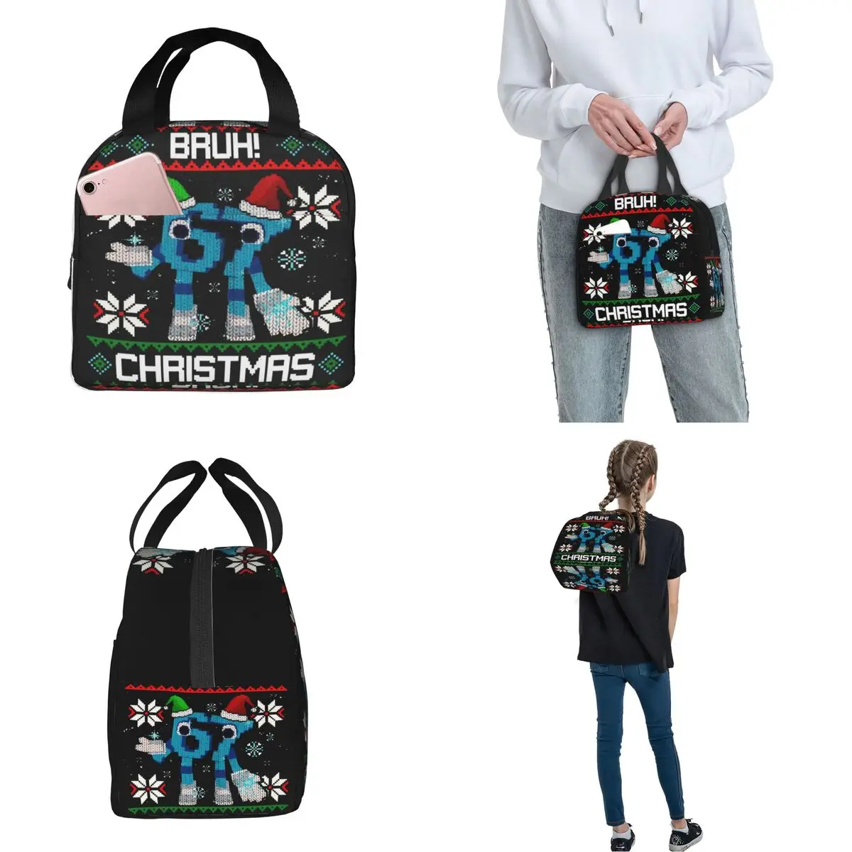 Insulated Lunch Tote Bag 67 Six Seven 6-7 Funny Italian Brainrot Product Lunch Container Multifunction Thermal Cooler Lunch Box