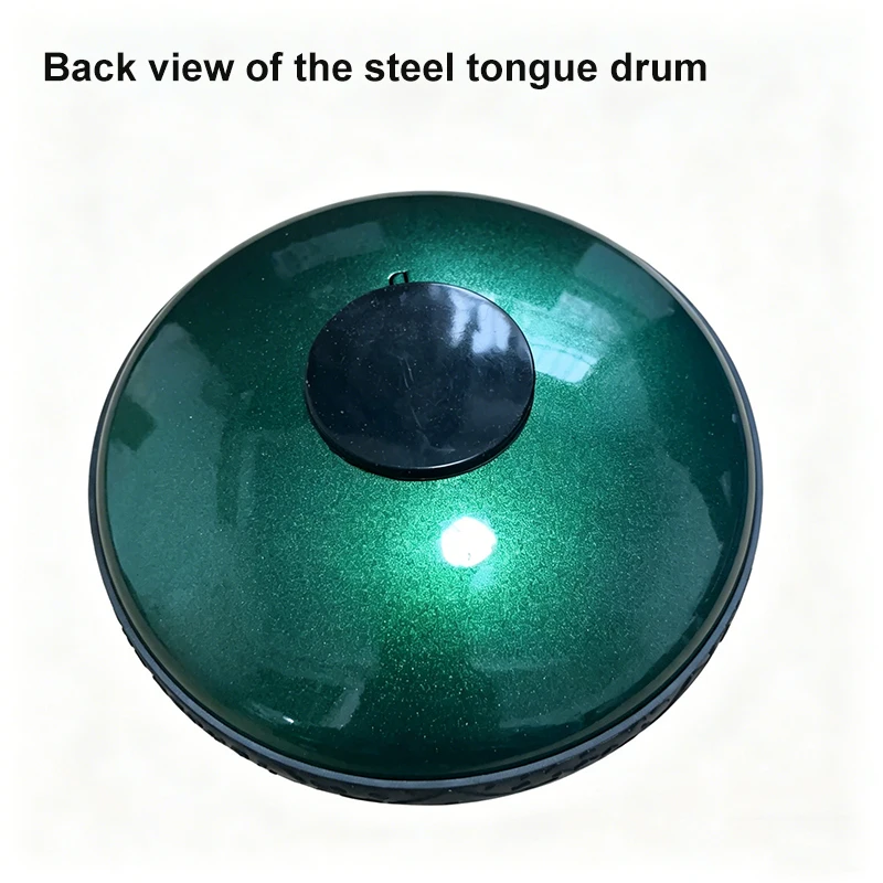 Hluru Glucophone Steel Tongue Drum 6 Inch 11 Notes Drums D5 Ethereal Drum For Beginner Handpan Musical Instruments