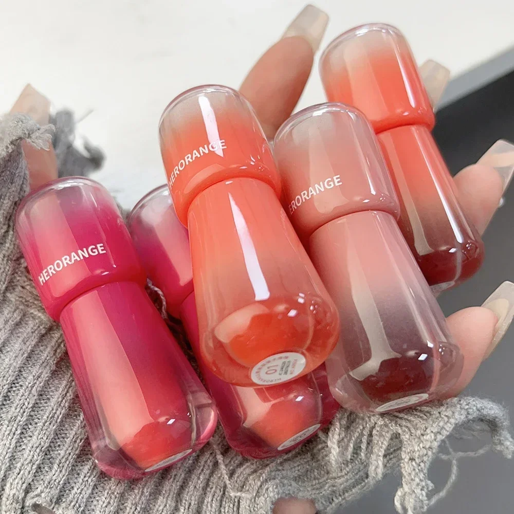 Spiegel Hydraterende Lip Glazuur Crystal Jelly Lipgloss Make-up Blijvend Water Licht Niet-plakkerige Cup Vloeibare Lipstick Koreaanse Cosmetica